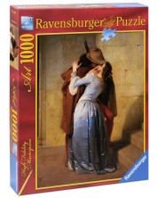 Puzzle Ravensburger de 1000 piese - Sarutul, Francesco Ayets