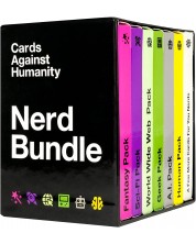 Extensie pentru jocul de societate Cards Against Humanity - Nerd Bundle -1