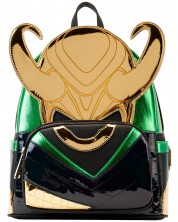 Rucsac Loungefly Marvel: Răzbunătorii - Loki, maestrul răutăților