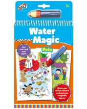 Carte magica de de desenat cu apa Galt - Animale de companie -1