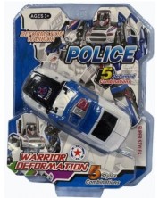 Robot transformator Raya Toys - Mașină de poliție