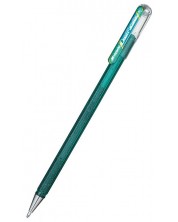Roller Pentel Hybrid Dual K 110 - 1.0 mm, verde-albastru -1