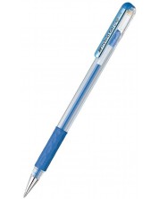 Roller Pentel - Hybrid Metal K 118 M - 0.8mm,  albastru -1