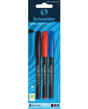 Fineliner Schneider Topliner 967, 0.4 mm - Set din 3 culori