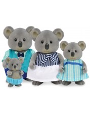 Set figurine Battat Lil' Woodzeez - Familia Koala