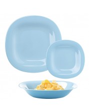 Set de veselă Luminarc - Carine, Light Blue, 18 piese, albastru deschis -1