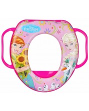 Scaun pentru toaletă cu mânere Zizito - Frozen, pentru fetițe -1
