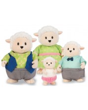 Set figurine Battat Lil' Woodzeez - Familie de oi