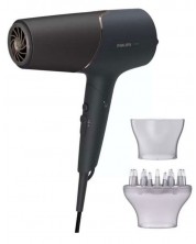 Uscător de păr Philips - BHD538/30, 2300W, 3 viteze, negru -1