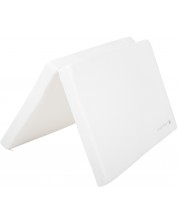 Mini saltea pliabilă KikkaBoo - Airknit White, 45 x 80 x 5 cm