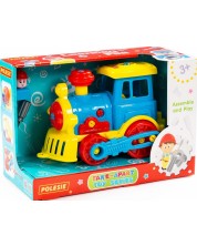 Jucarie de asamblat Polesie Toys - Tren