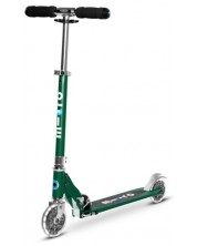 Scooter pliabil cu roți LED Micro - Sprite, verde