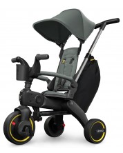 Tricicletă pliabilă pentru copii Doona - Liki Trike S3, Slate Green - imagine 1