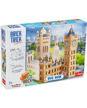Model asamblabil Trefl Brick Trick Travel - Big Ben -1