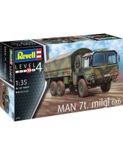 Model asamblabil Revell - Camion militar Man 7t Milgl -1