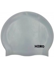 Casca de inot HERO - Silicone Swimming Helmet, gri -1