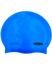 Casca de inot HERO - Silicone Swimming Helmet, albastru deschis -1