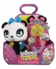 Jucarie de plus Shimmer Stars - Panda Pixie, cu accesorii