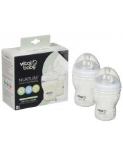 Biberoane Vital Baby - Anti-Colic, 240 ml, 0+ luni, 2 buc.