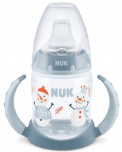Sticlă Sticla de suc Nuk First Choice - Snow, 150 ml, gri