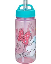 Sticlă de apă Undercover Scooli - Aero, Minnie Mouse, 400 ml -1