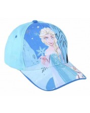 Pălărie Cerda cu vizieră - Frozen, 53 cm, 4+, albastru deschis