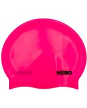 Casca de inot HERO - Silicone Swimming Helmet,roz deschis -1