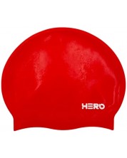 Casca de inot HERO - Silicone Swimming Helmet, roșie -1
