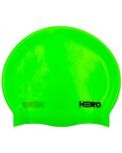 Casca de inot HERO - Silicone Swimming Helmet, verde deschis -1