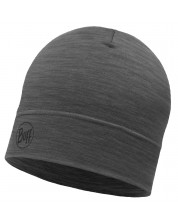 Pălărie BUFF - Light Weight Merino wool, gri -1