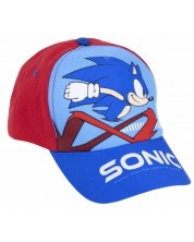 Șapcă Cerda cu vizieră - Sonic, 53 cm, 4+, roșu -1