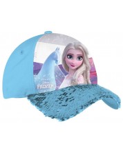 Șapcă cu cozoroc și paiete Disney - Frozen II, 4+, 53 cm -1