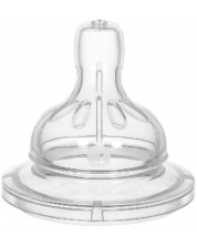 Tetina din silicon Wee Baby - Classic Plus Orthodonical, 18+ luni