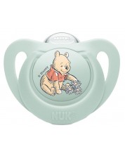 Suzeta din silicon NUK - Winnie the Pooh, 6-18 luni -1