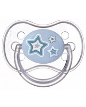 Suzeta din silicon Canpol Newborn Baby, simetrica - 6-18 luni, stea