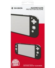 Husă de protectie din silicon Big Ben Silicon Glove, neagra (Nintendo Switch OLED) -1