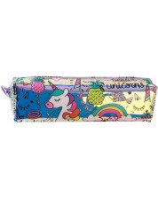 I-Total Unicorn Unicorn Silicon Carrying Case - Culori irizante