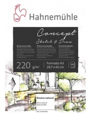 Bloc de schițe Hahnemuhle Concept Sketch & Draw - A3, 20 de coli -1