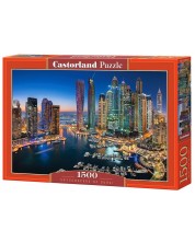 Puzzle Castorland din 1500 de piese - Zgarie-nori in Dubai -1