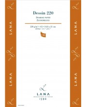 Bloc de schițe Lana Dessin 220 -  A5, 30 de coli -1