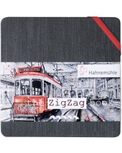 Caiet de schițe Hahnemuhle - Zig Zag, 5 x 5, 18 foi -1