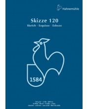 Bloc de schițe Hahnemuhle Skizze 120 - A5, 50 de coli -1