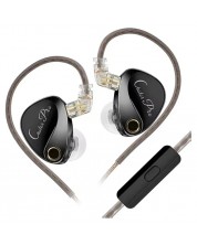 Căști cu microfon KZ – Castor Pro Bass Up Edition, gri