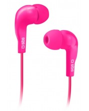 Căști cu microfon SBS - Mix 10, roz