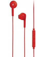 Căști cu microfon ttec - RIO In-Ear Headphones, rosii -1