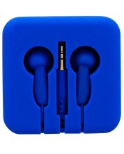 Casti TNB - Pocket, cutie din silicon, albastre