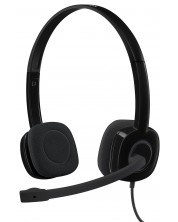 Casti Logitech - H151, negre