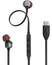 Căști cu microfon JBL - Tune 310C USB-C, negre -1