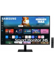 Smart monitor  Samsung - 27DM500, 27'', FHD, 60Hz, 4ms, VA, negru  -1