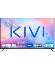 Smart TV  KIVI - 75U760QB, 75'', DLED, 4K, negru 